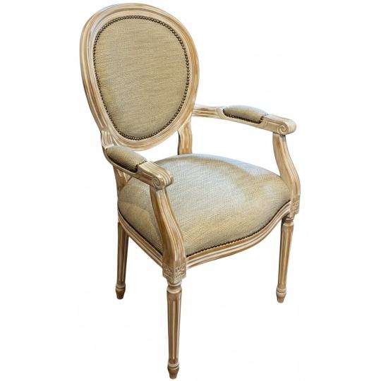 mediterran klasszikus karfas szek etkezoszek kenyelmes country vintage tomorfa egyedi karpitos szek gyartas mintas szegecselt.jpg